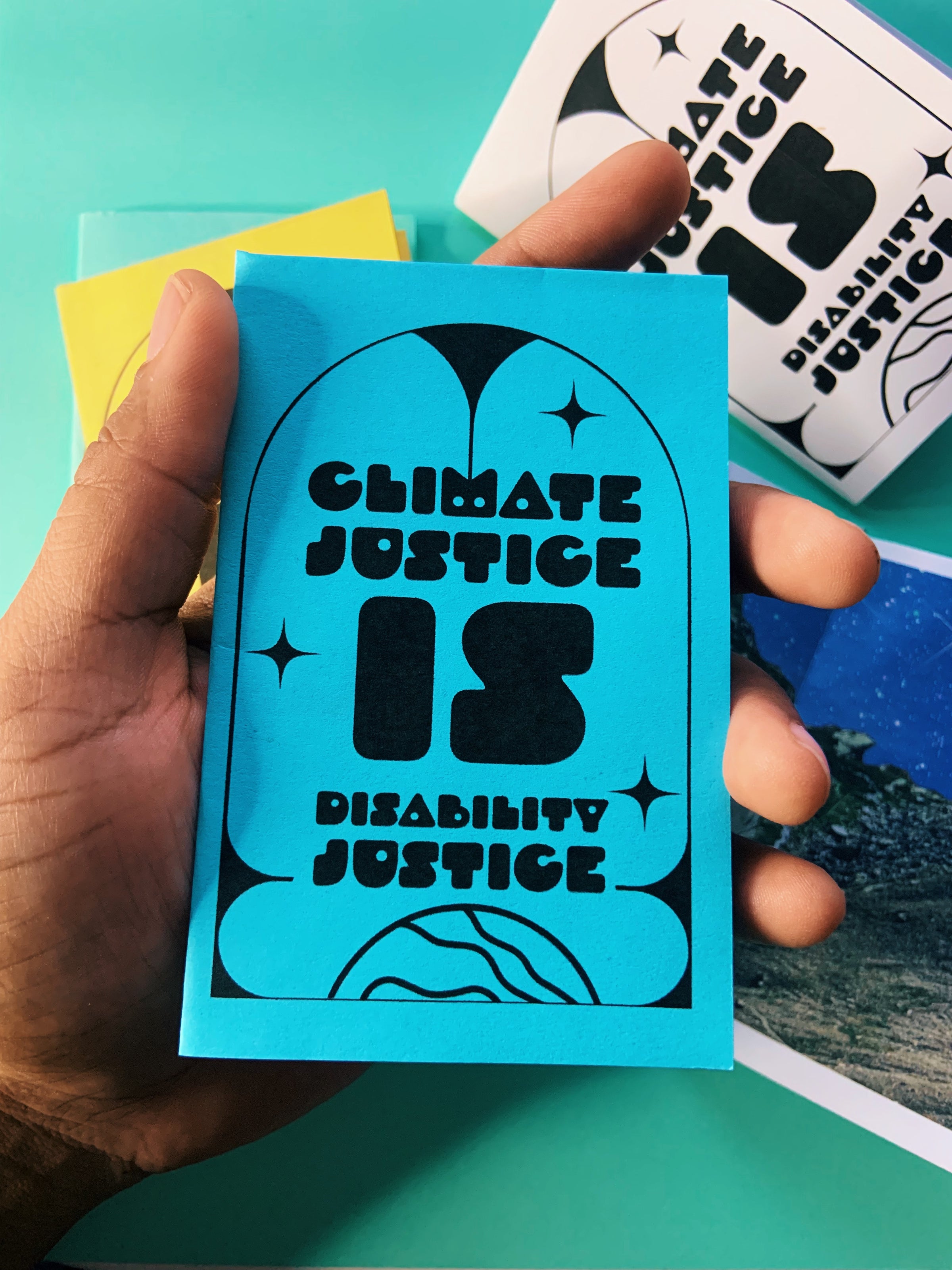 Climate Justice is Disability Justice Mini Zine Pack | JEN WHITE