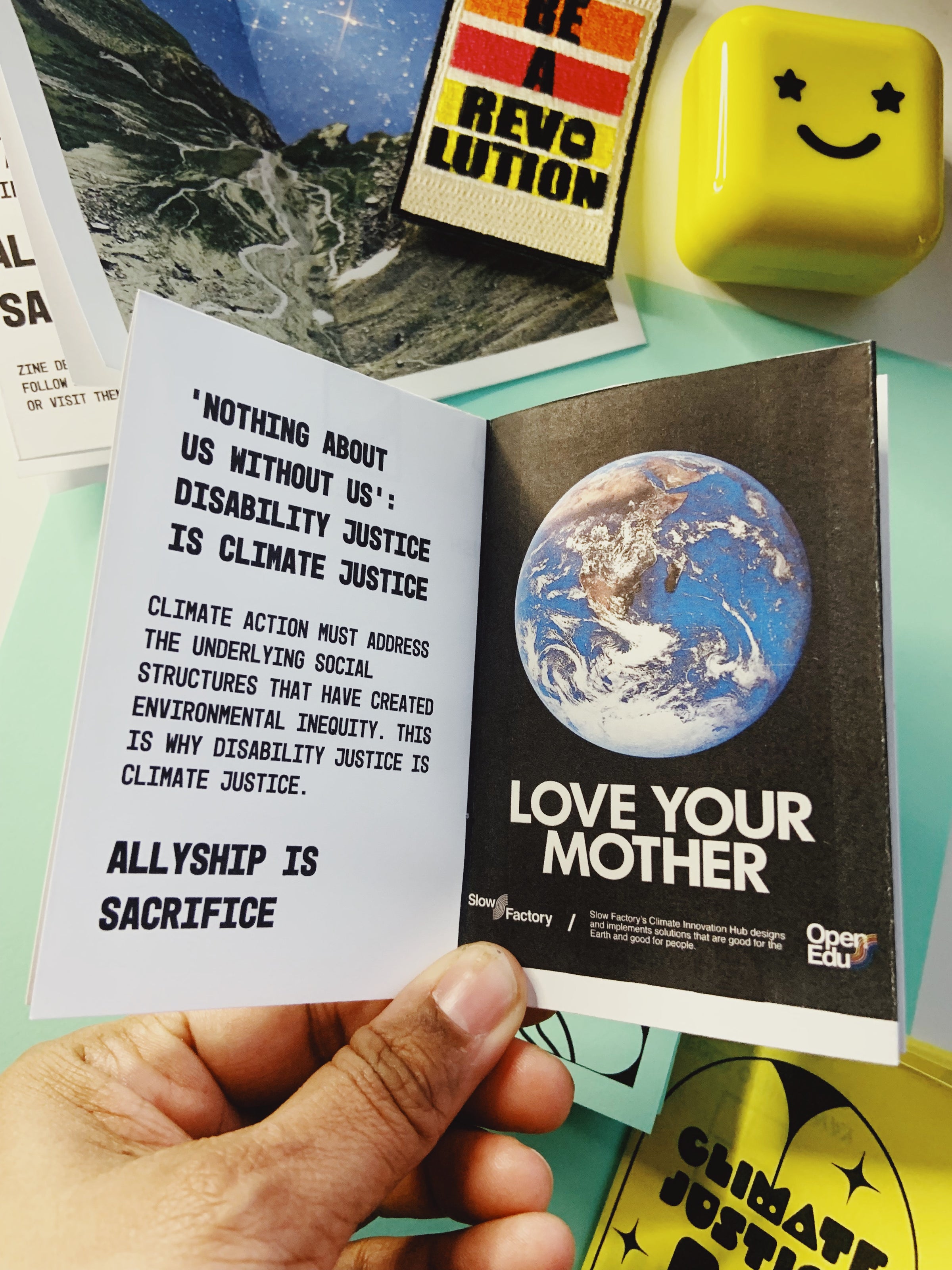 Climate Justice is Disability Justice Mini Zine Pack | JEN WHITE