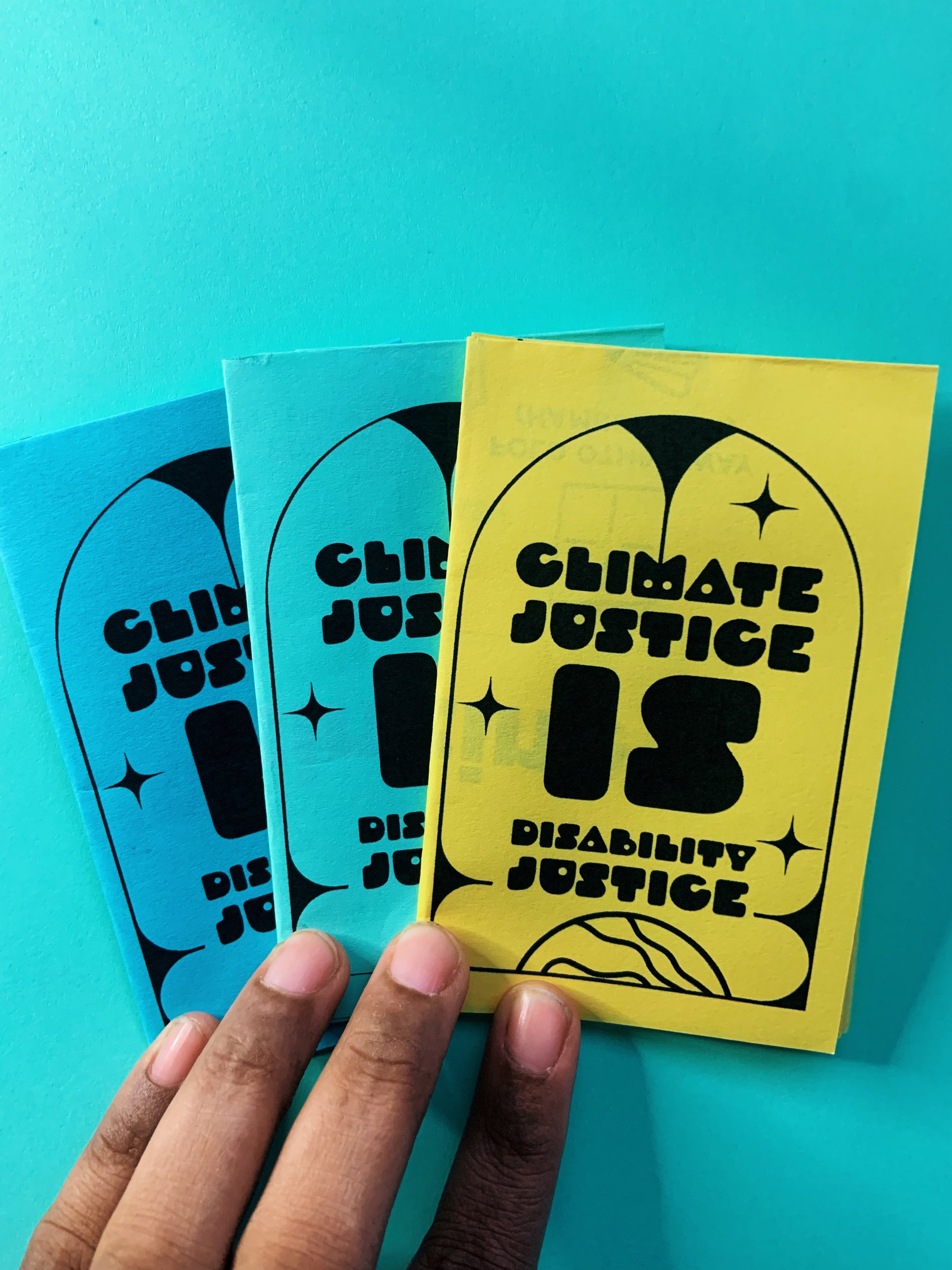 Climate Justice is Disability Justice Mini Zine Pack | JEN WHITE