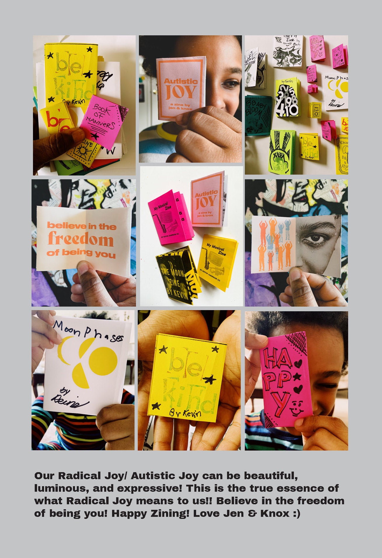Kids Solidarity Mini Zine Pack | JEN WHITE JOHNSON
