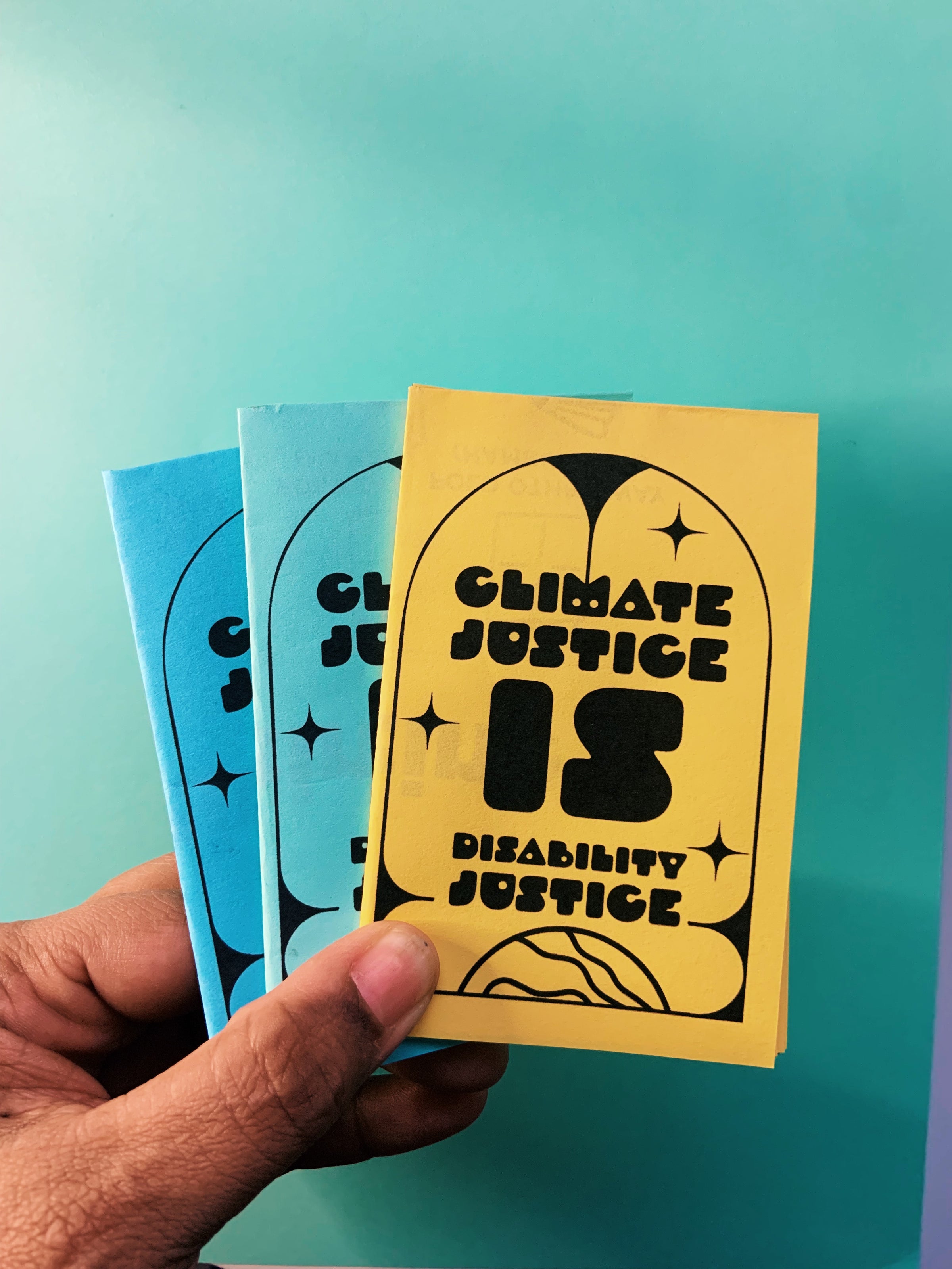 Climate Justice is Disability Justice Mini Zine Pack | JEN WHITE