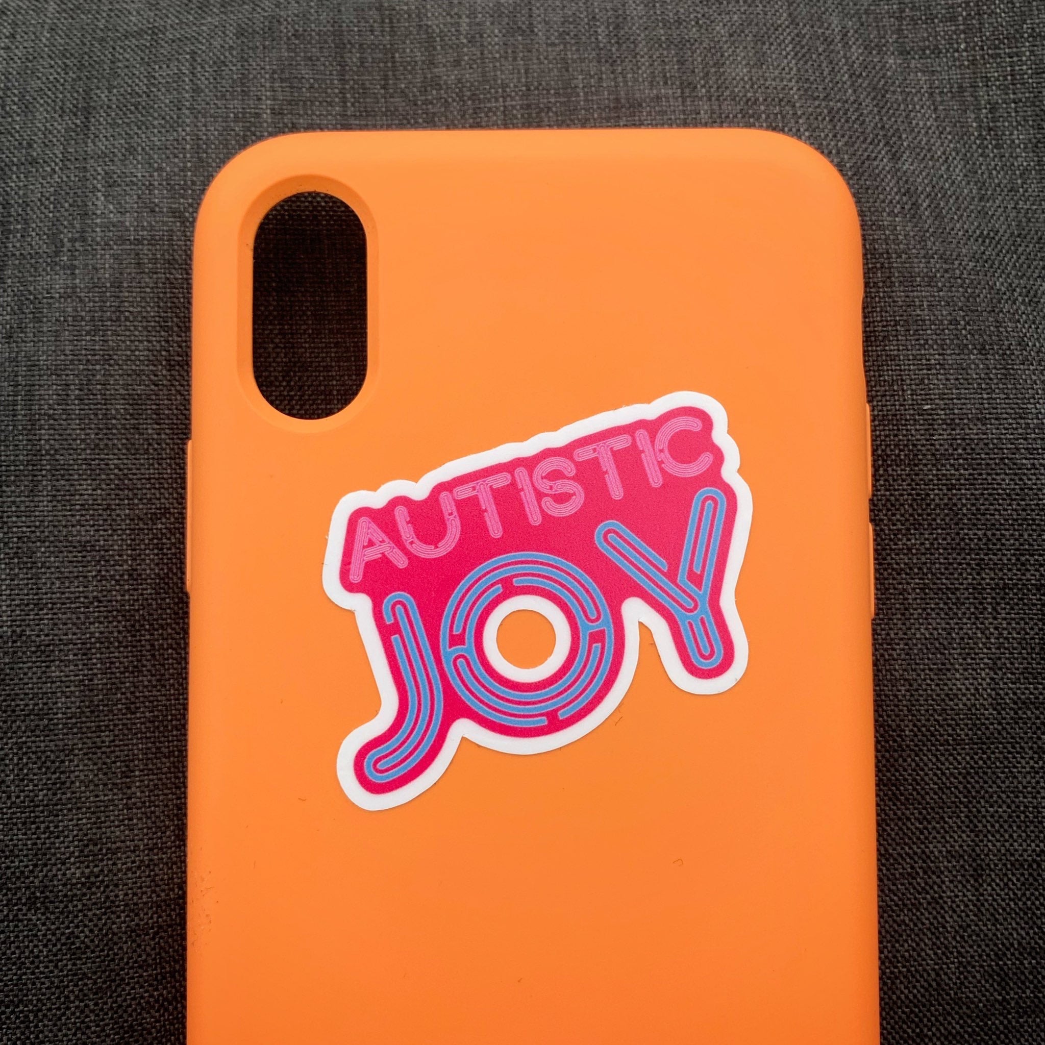 Pink Autistic Joy Sticker | JEN WHITE JOHNSON